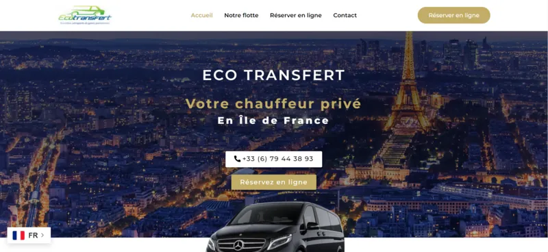 Capture d'écran du site ecotransfert.fr