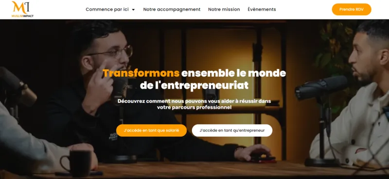Capture d'écran du site muslim-impact.com