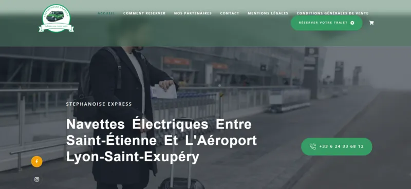 Capture d'écran du site stephanoise-express.fr